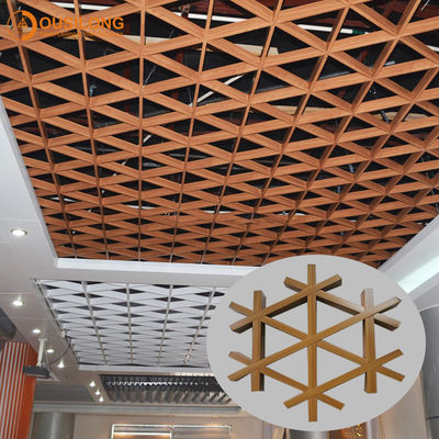 Geluiddichte Traliewerk Opgeschort Metalen Plafond Akzo Nobel Poedercoating/Valse Traliewerk Plafond
