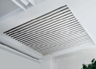 Aluminium om van het het Plafondtegels Opgeschort Metaal van de Buiskeuken Comité van het het Aluminiumprofiel, 75mm Dia
