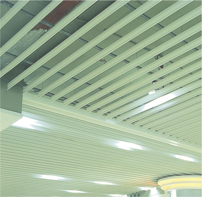 De g-vormige van het het Metaal Valse Plafond van het Bladscherm Strook GH125 voor Binnenhuisarchitectuur
