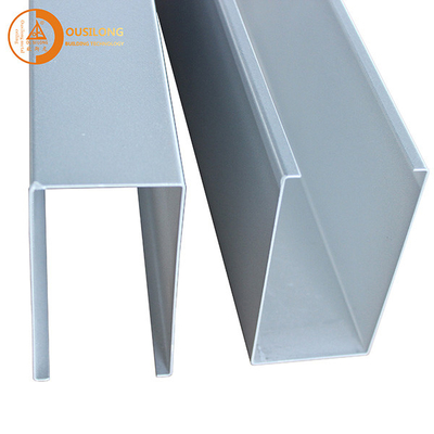 Decoratieve Commerciële het Aluminium van de Metaalstrook/van het Aluminiumschot Plafondcomités 35mm Breedte 150mm Hoogte