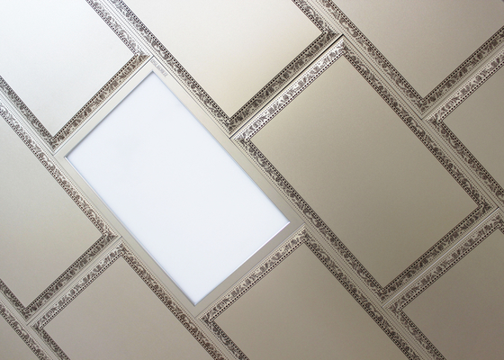 Tegels van het aluminium de Stereoscopische Artistieke Plafond met Luxe Zuivere Kleuring