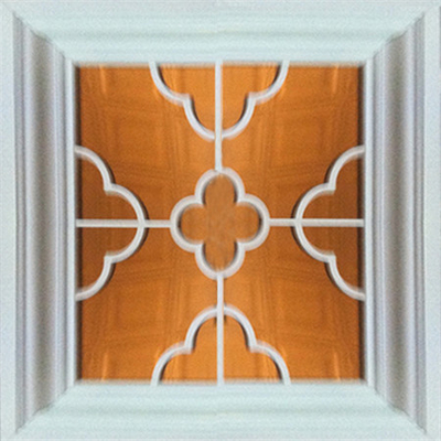 Aluminium Ontworpen het Plafondtegels van de Spiegeldaling, 3 D Textuur Binnenplafond