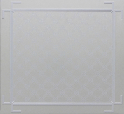 0.6 mm Hotel Artistic Ceiling Tile Aluminum With Foreign UV Coating