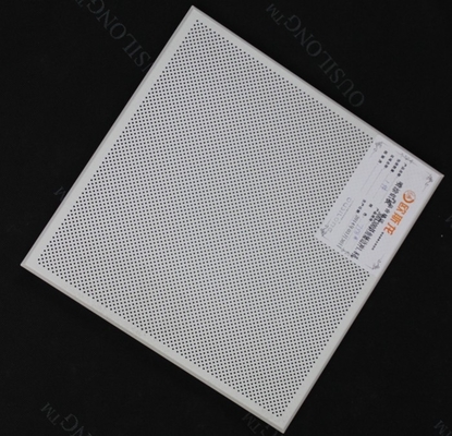 Geperforeerd of Duidelijk Wit Aluminium/GI Klem in Plafondtegels met Afgeschuinde Rand